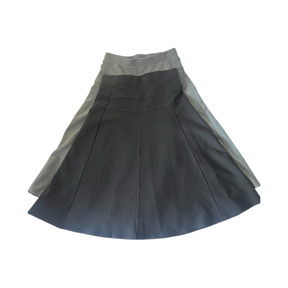 Roz & Ali Black and Gray Skirt Bundle